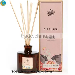 Cylinder Wine Glasses Glass Diffuser Bottle With Cork thumbnail-4