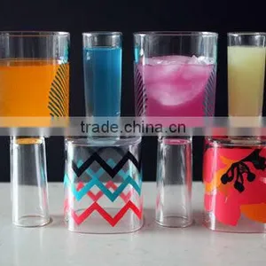 Goblet Style Shot Glass With Logos thumbnail-1