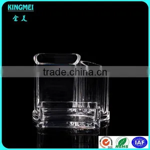 Crystal Clear Acrylic Desktop Pen Pot & Pen Holders & Storage Box thumbnail-5
