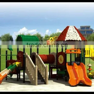 2016 HOT SALE OUTDOOR PLAYGOUND RUBBER MATS ,TREE HOUSE CHILDREN OUTDOOR PLAYGROUND EQUIPMENT (HA-03801) thumbnail-1