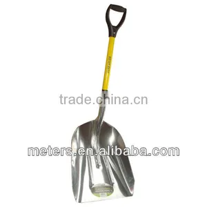 Aluminum Snow Shovel With Fiberglass Handle thumbnail-1