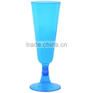 High Quality Unbreakable Clored Champagne Flut , Party Supply Long Stem Chamgne Glass for Holiday Decoration thumbnail-5