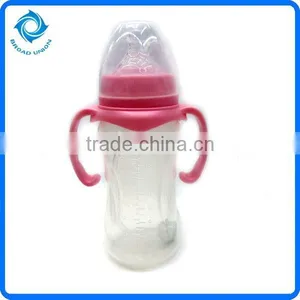 280ml Wide Mouth Plastic Baby Feeding Bottle thumbnail-1