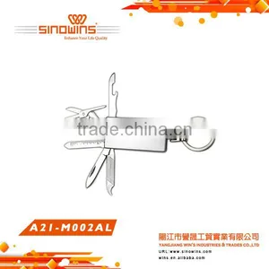 A21-M002AL Outdoor Stainless Steel Multi-purpose Key Chain thumbnail-1