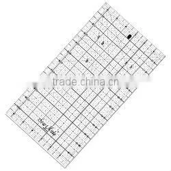 Plastic Clear Quilting Ruler 16 x 32 cm Standard Unit thumbnail-1