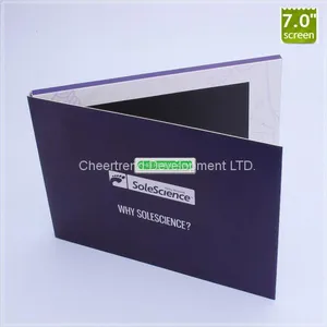 New LCD Touch HD Screen Version Video Brochure 7 Inch 1024*600 Pixel 256mb thumbnail-1