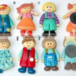 Ceramic Magnets (Kids and Dolls) thumbnail-1