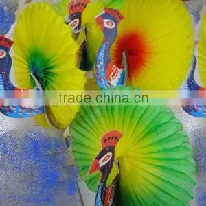 MM6058 Peacock Fantail Party Cocktail Picks thumbnail-1