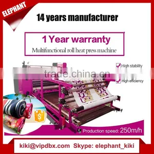 Wide Format Industrial Calendar Press Rotary Textile Roll Roll Sublimation Heat Press thumbnail-1