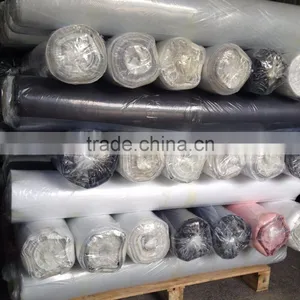 High Quality PU Micro Fiber Stock Lot PU Artificial Leather thumbnail-2