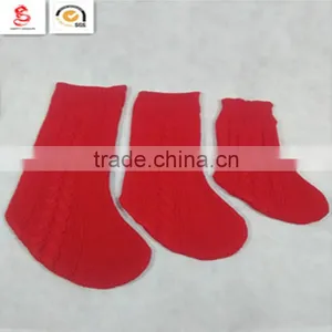 Hot Sales Festival Home Decoration Christmas Sweater Christmas Knitted Decoraion Sock thumbnail-1