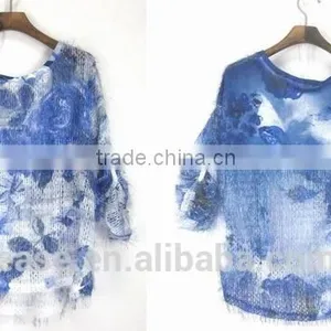 European Lady Loose Fashion Sweater thumbnail-5