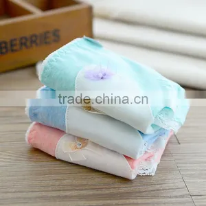 Women Low Waist Cotton Underwear Lace Love Students Teen Girls Briefs Panty thumbnail-3