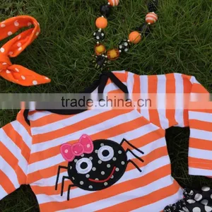 NEW ARRIVAL Newborn Girl Clothes Newborn Halloween Tutu Romper Kid Tutu Romper Newborn Girl Clothes With Necklace and Headband thumbnail-3