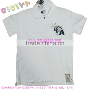 Wholesale Custom Polo Design S/s Man T-shirt thumbnail-1