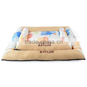 Dog Floor Cushion 2 Sets Summer Cooling Mat for Pets thumbnail-3