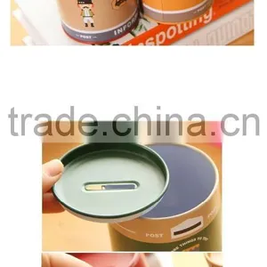 Metal Round Pig Bank/Piggy Coin Bank/Money Bank Box thumbnail-6