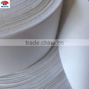 100% Nylon Super Soft White Adhesive Fabric Loop thumbnail-1