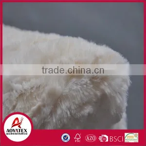 Stripe Brushed Fake Fur Cushion, Solid Fake Fur Cushion With Filling, Fashionable Cushion Factory thumbnail-2