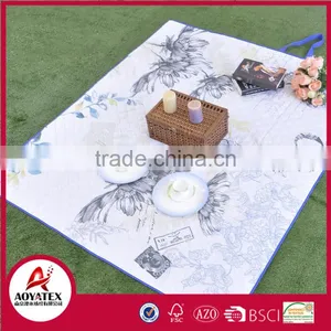 High Qualtiy Easy-carrying Printed Waterproof Outdoor Picnic Blanket thumbnail-6