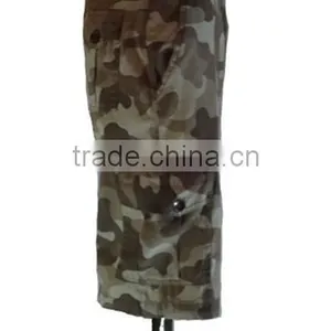 Men's All-Season Belted Ripstop Short Pants Camo Garment Factory Wholesale thumbnail-4