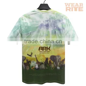 Printing White 100 Polyester Sublimation t Shirt thumbnail-2