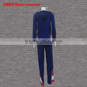 High Quality Custom Fleece Women Tracksuit thumbnail-2