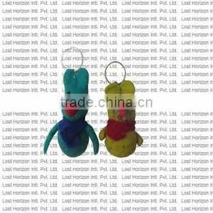 2017 New Arrival Hand Made Key Ring/ New Zealand Sheep Wool Felted Key Ring thumbnail-1