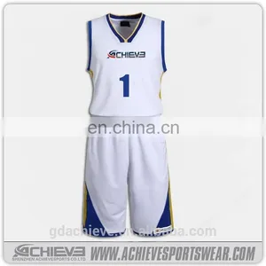 2017 Wholesale Blank Custom Basketball Jerseys Cheap Reversible Basketball Jerseys thumbnail-6