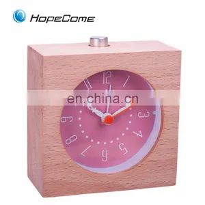 For Sale Desk Wooden Clock With Snooze &Alarm With High Quality thumbnail-2