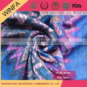 2015 New Made in China Colorful Plain Micro Polyester Jersey Fabric for Cloth thumbnail-1
