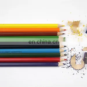 10 Colors High Quality Thick Wooden Colored Pencil Set thumbnail-4