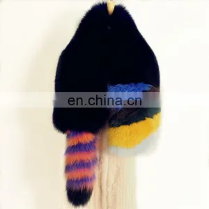 Long Style Wholesale Cheap Good Material Fox Fur Scarf 2016 Women thumbnail-1