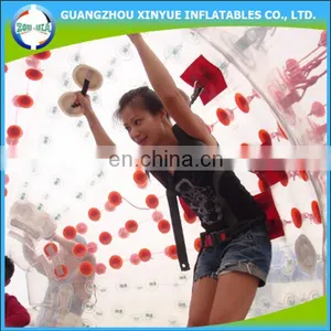 2014 Classic Super Quality Harness Giant Inflatable Human Hamster Ball thumbnail-4