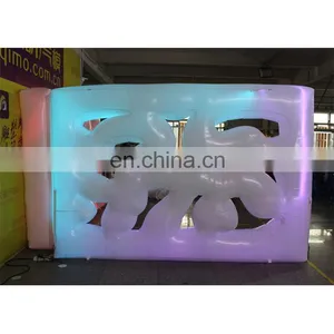 2017 Hot Sale Promotional LED Fence Wall Inflatable for Advertising & Event thumbnail-1