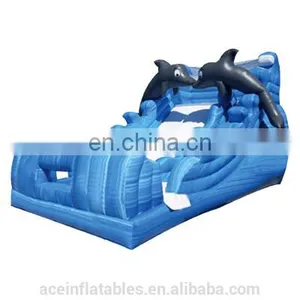 Professional Supplier Inflatable Park Water Park Giant, 30ft Inflatable Water Slides,commercial Slip n Slide thumbnail-2