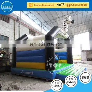 TOP INFLATABLES Hot Selling Air Trampoline Jumpoline Bouncer Giant Inflatable Water Slide thumbnail-4