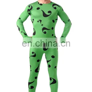 Green Spandex Morph Suits Full Body Cosplay Costume thumbnail-1