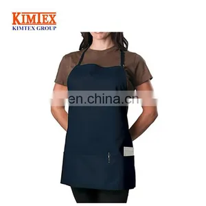 Custom Black Adjustable Bib Apron - 3 Pocket thumbnail-6