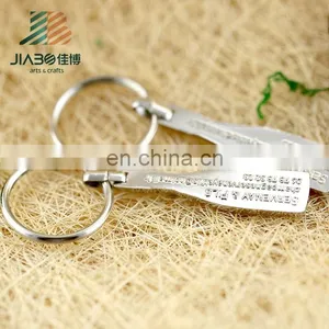 Zinc Alloy Metal Custom Hard Enamel Logo Beer Bottle Keychain thumbnail-4