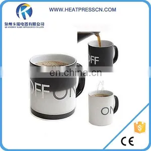 Personalized Off to On Ceramic Custom Magic Color Changing Mug thumbnail-1