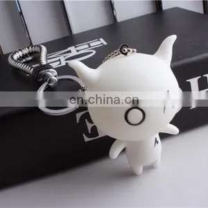 Korean Creative Cartoon Shape Keychain Leather Bag Accessory thumbnail-3