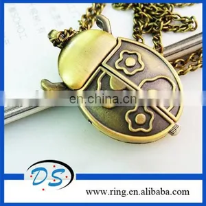Copper Alloy Chain New Products Beetle Key Chains With Watch thumbnail-1