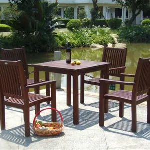 Teak Garden Furniture Hotel Holiday Village Teak Outdoor Furniture thumbnail-3