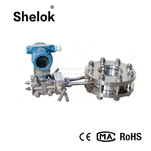 Differential Pressure Fuel Flow Meter Orifice Plate Liquid Gas Steam Flowmeter thumbnail-1