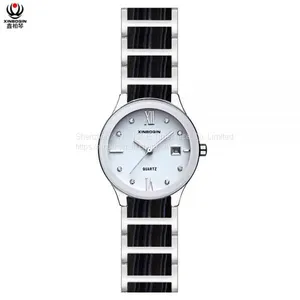 XINBOQIN Dropshipping Custom Wholesale Fashion Lady Simple Design Quartz Brand Name Water Resistant Acetate WatchXINBOQIN Manufacturer Custom Brand Tide Fashion Lady Style Luxury Brand Acetate Women's Watch thumbnail-1