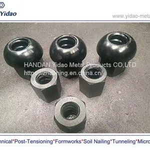 Domed Nut/Anchor Nut for High Tensile Steel Bar/Black or Z.P thumbnail-3