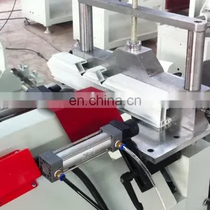 V-notch Cutting Saw PVC and Aluminum Windows Making Machine / UPVC Window Frame V Cutting Machine for Aluminum Profile thumbnail-1