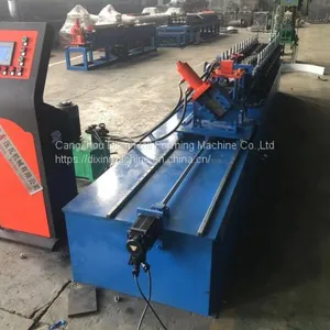 Metal Furring Keel Channel House Structure Roll Forming Machine With Punching Hole thumbnail-3