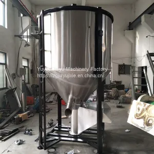 Large Vertical Stainless Steel Mixer Plastic Particle Mixing Barrel thumbnail-4